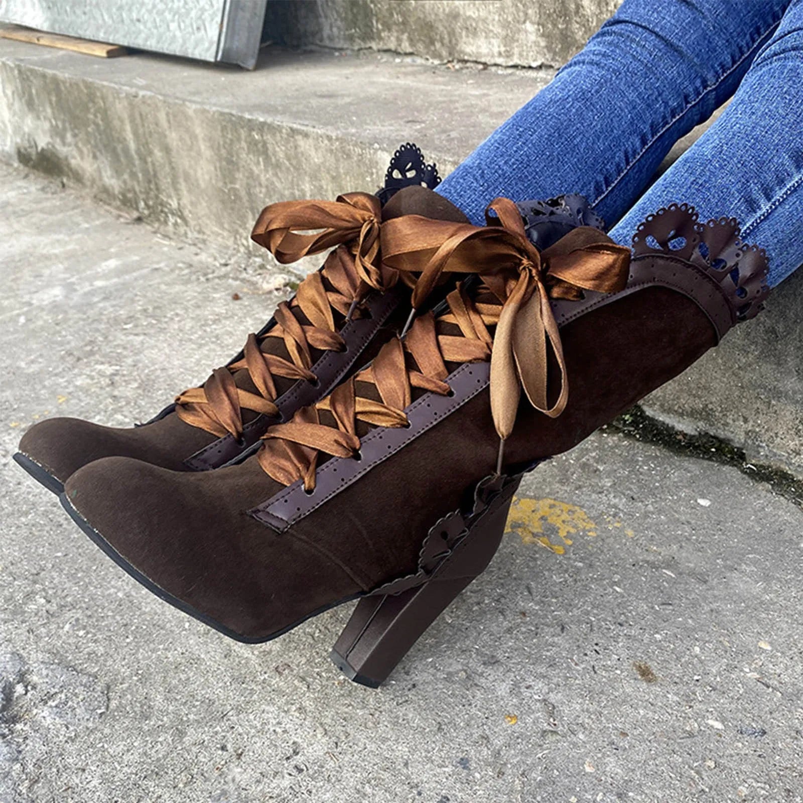 Women's Suede Ankle Boots